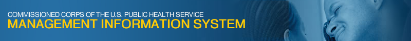 CCMIS - U.S. Public health Service Commissioned Corps Management Information System