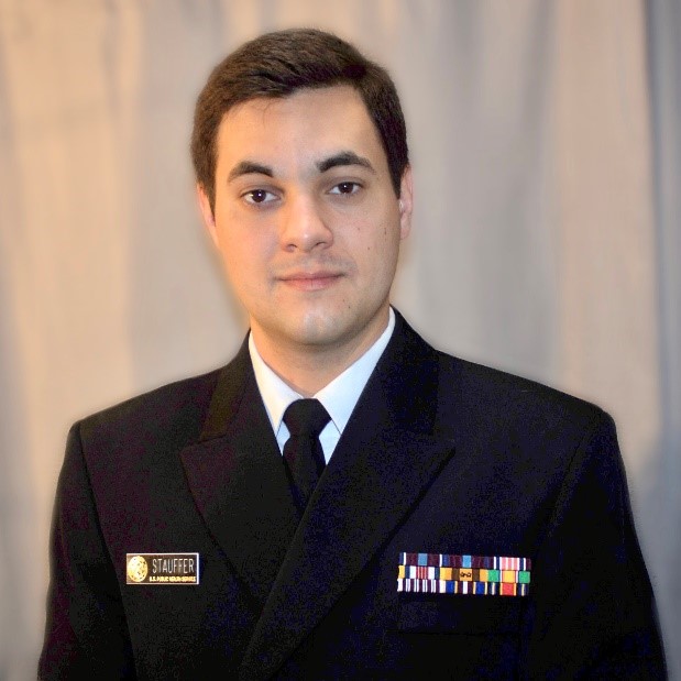 Image of LCDR Nicholas Stauffer the 2023 Junior Officer of the Year