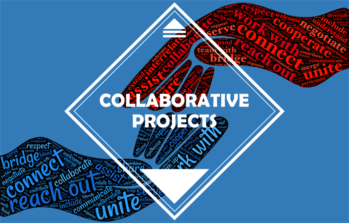 Collaborative hands image