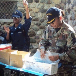 USPHS Veterinarians and Vaccination Campaign - Haiti